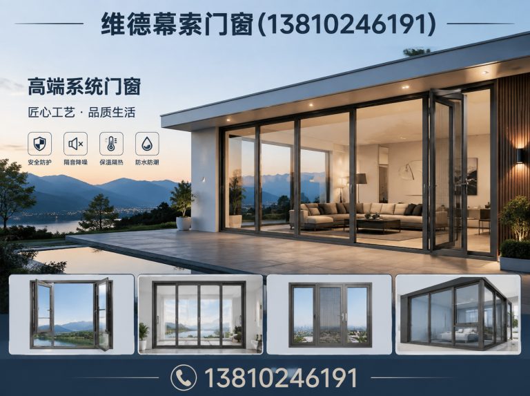 宁河区维德幕索门窗展示图